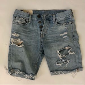 Hollister jean shorts